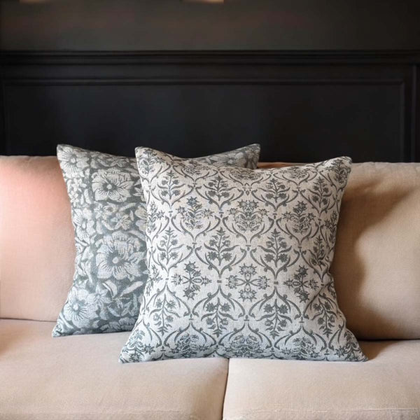 Dresden grey /green cushion