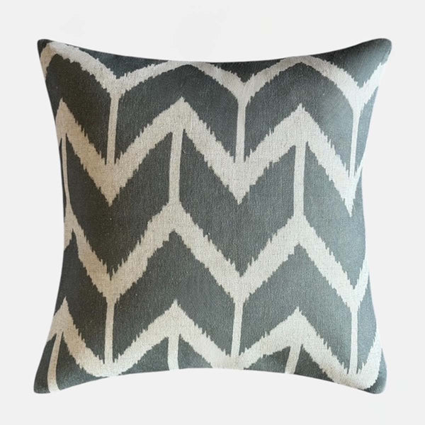 Ziggy grey/green cushion