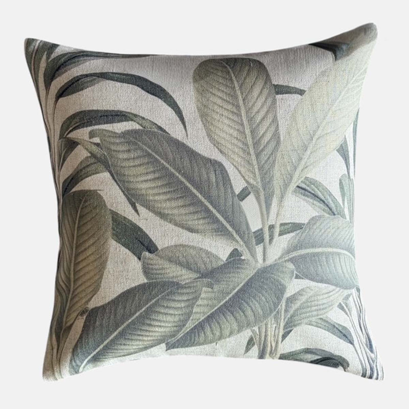 Conservatory: Forest of leaves cushion