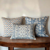 Bopal, Wedgewood blue  cushion