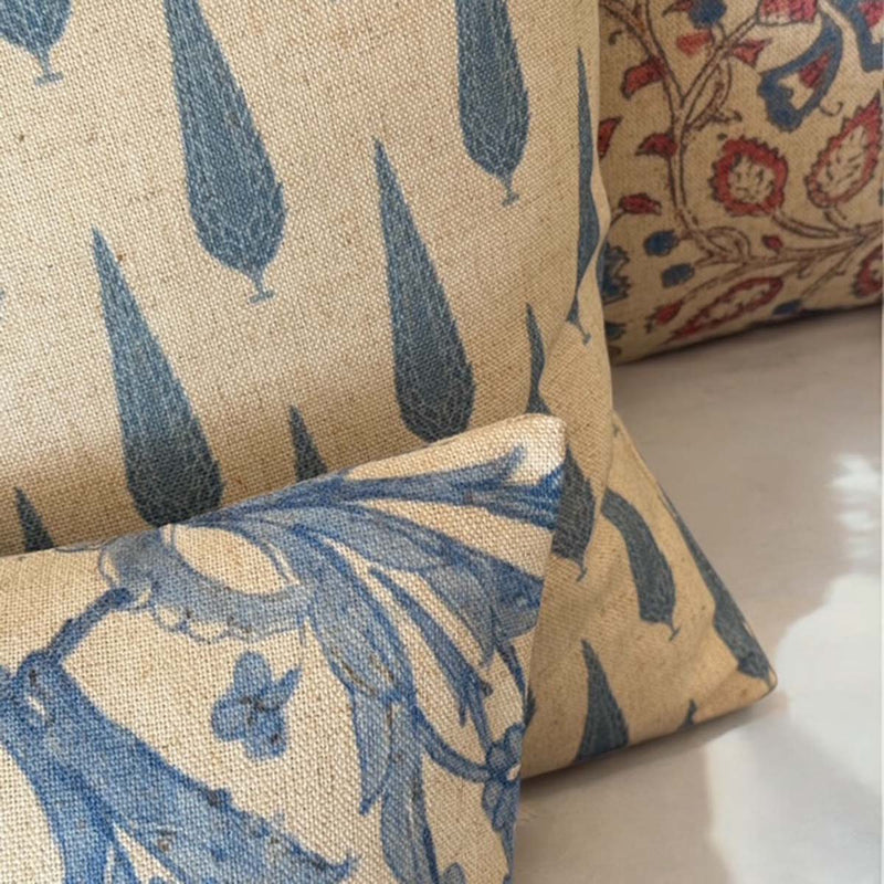 Pine Grove Wedgewood blue cushion