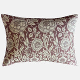 Morristown aubergine cushion