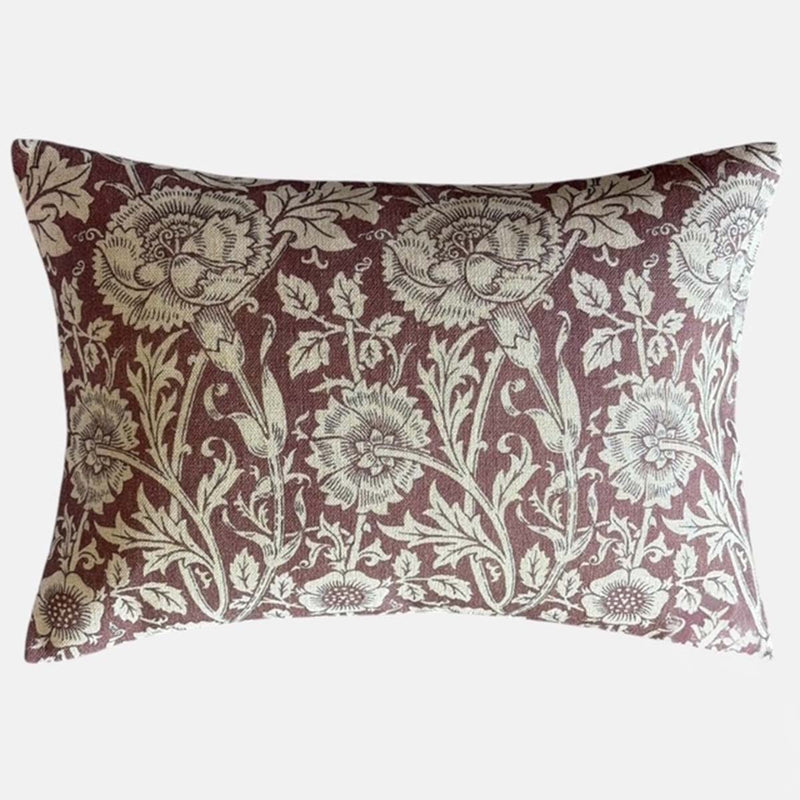 Morristown aubergine cushion