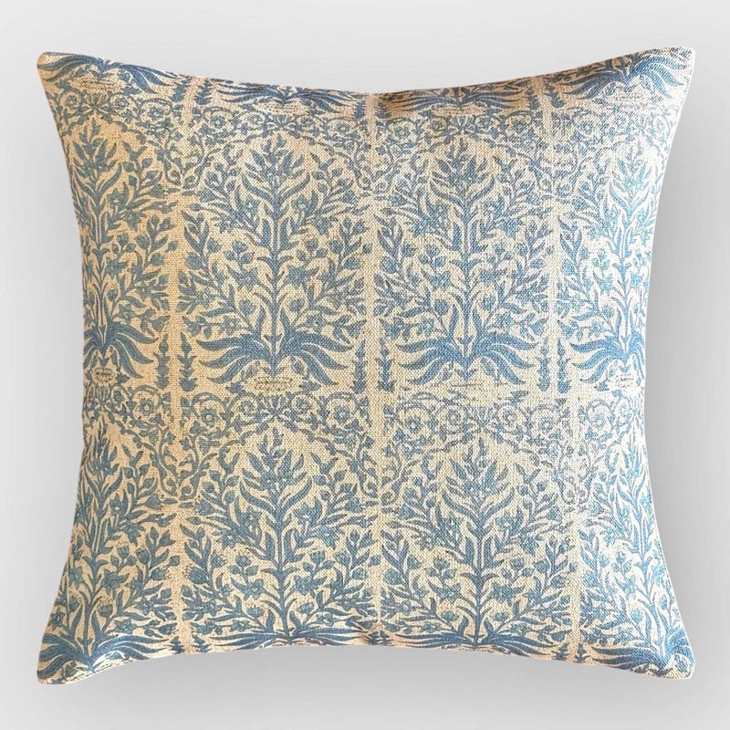 Oriental Garden, blue  cushion