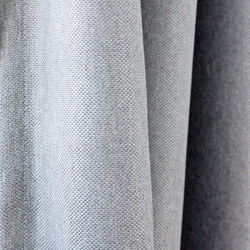 GREY BASKET BLOCKOUT CURTAIN