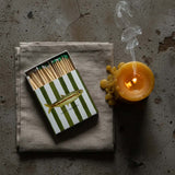 Green fish  safety match box