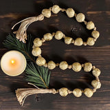 gold foil garland