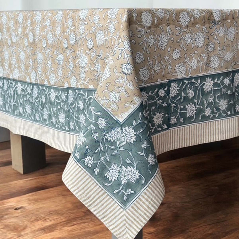 soft ochre tablecloth