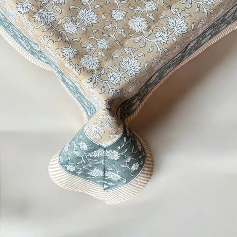 soft ochre tablecloth