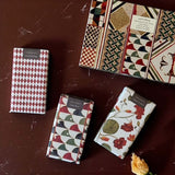 Set of 3 funky soaps  - lime basil