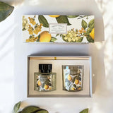 candle & diffuser set lime basil