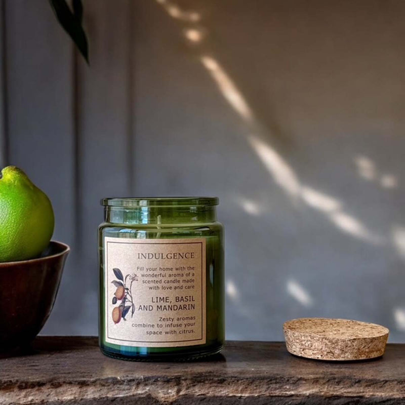 candle jar lime,basil & mandarin