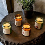 candle jar pomegranate