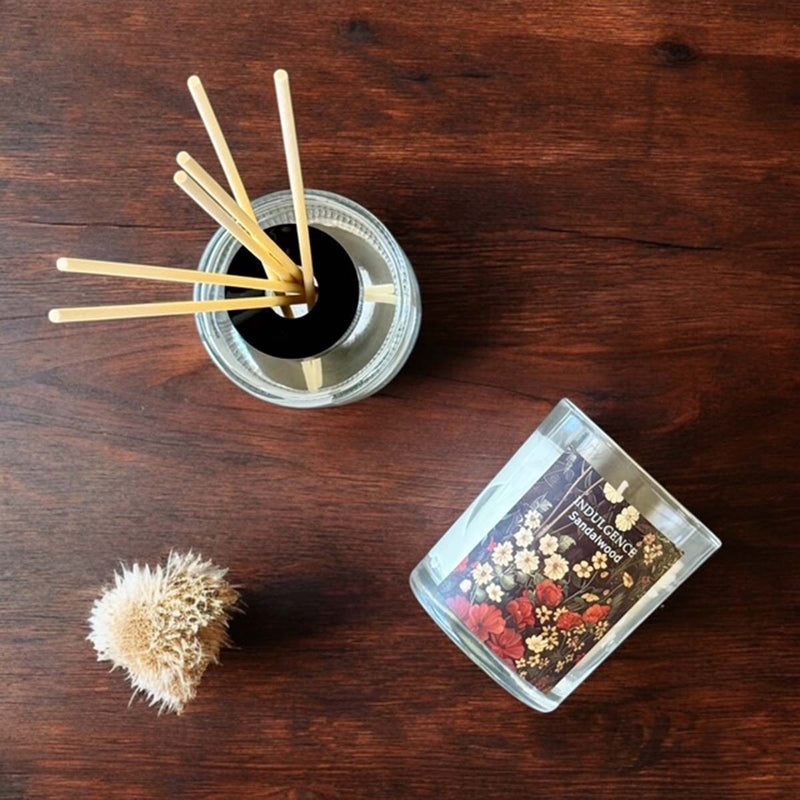 candle & diffuser set sandalwood