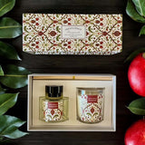 candle & diffuser set pomegranate