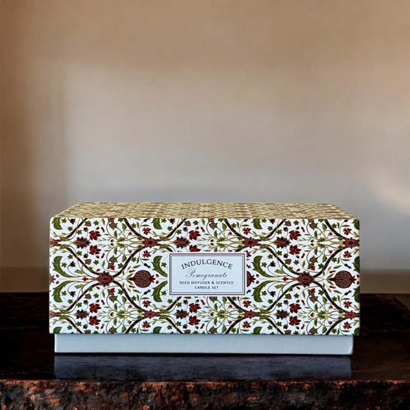 candle & diffuser set pomegranate
