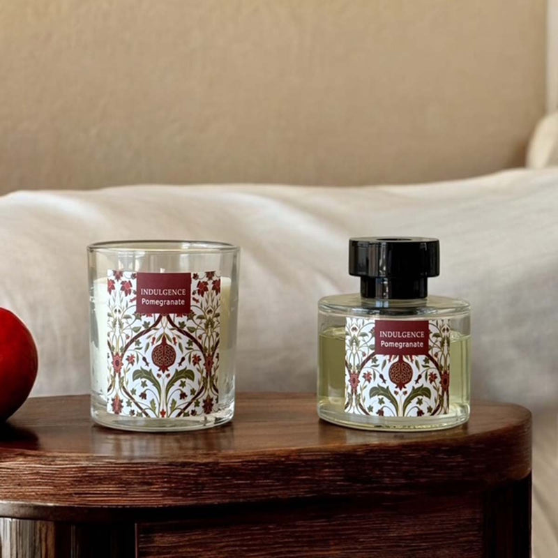 candle & diffuser set pomegranate