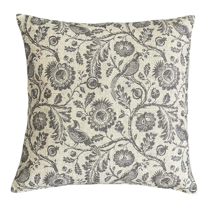 countryside grey cushion