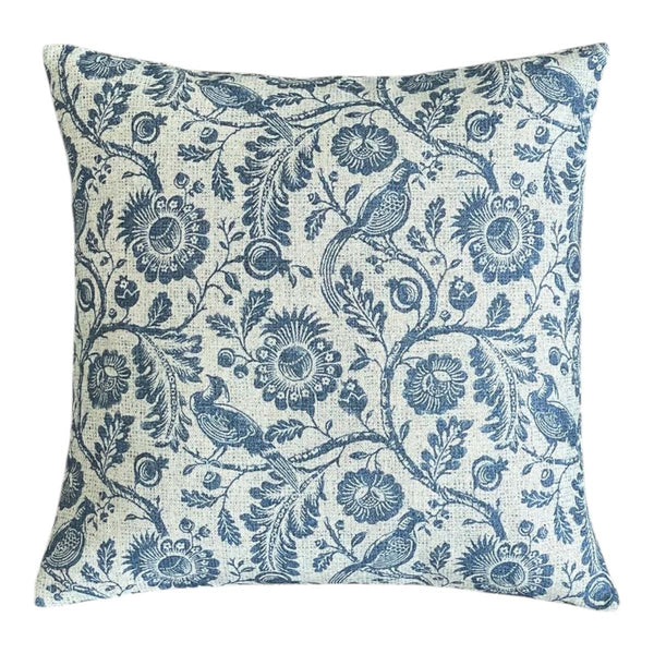 countryside blue  cushion