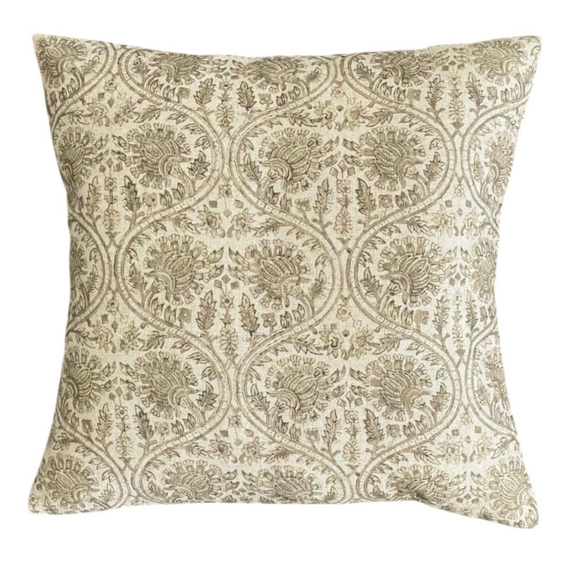 intricate Verdigris cushion