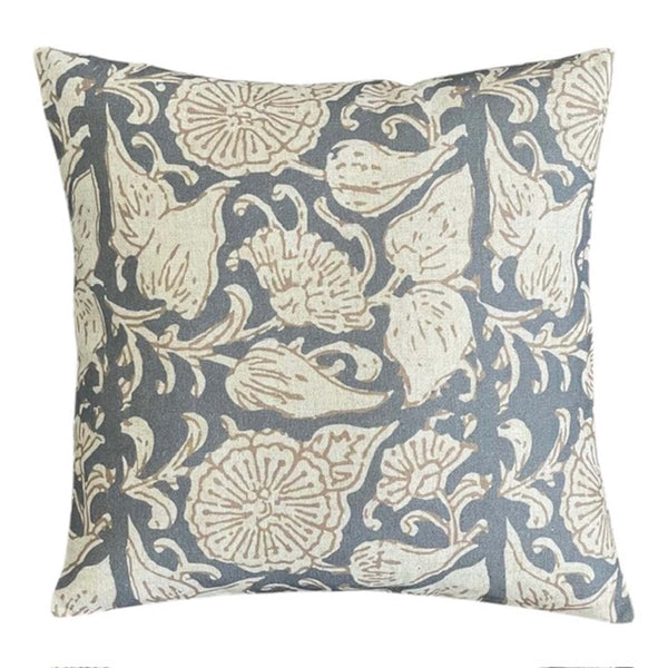 Gaudi grey/gld cushion
