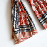 red mix persion scarf