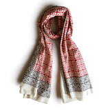 blk/red mulan scarf