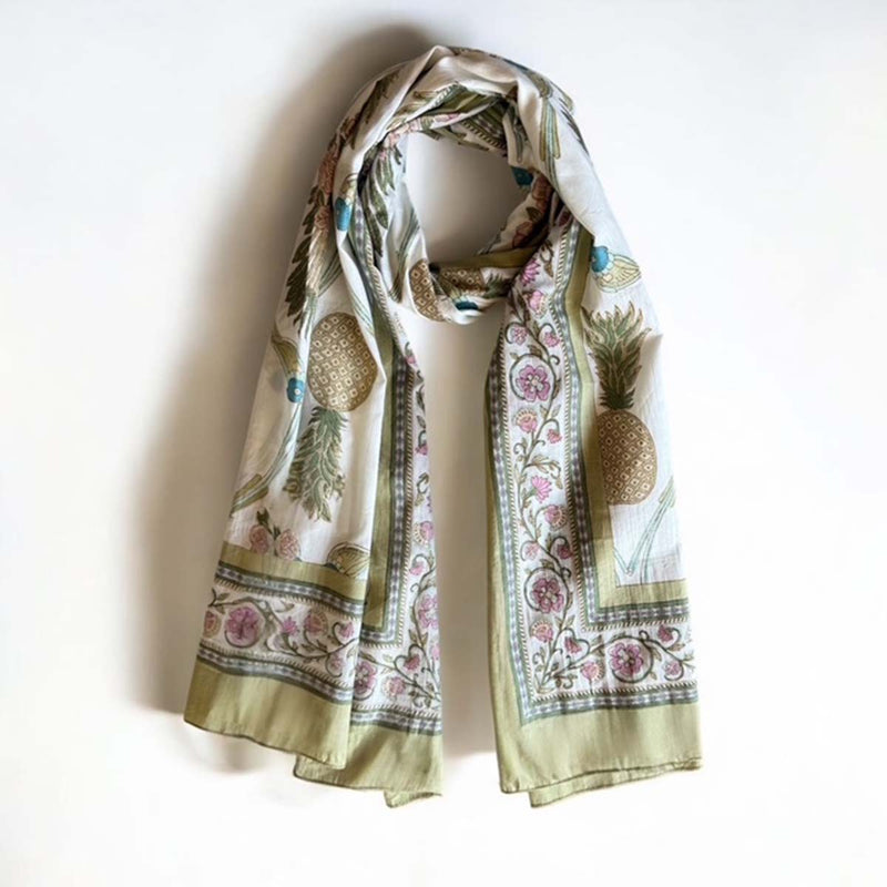 pineapple scarf