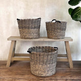 set of 3 bagus baskets