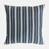 Pima blue stripe cushion