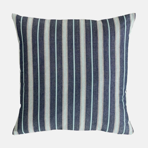 Pima blue stripe cushion MD