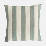 Chilla sage green stripe cushion