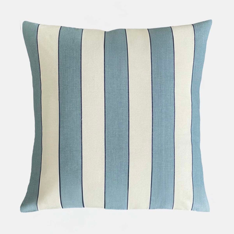 Chila blue wide stripe cushion MD