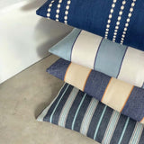 Patta navy cushion