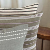 Tulsi narrow stripe cushion