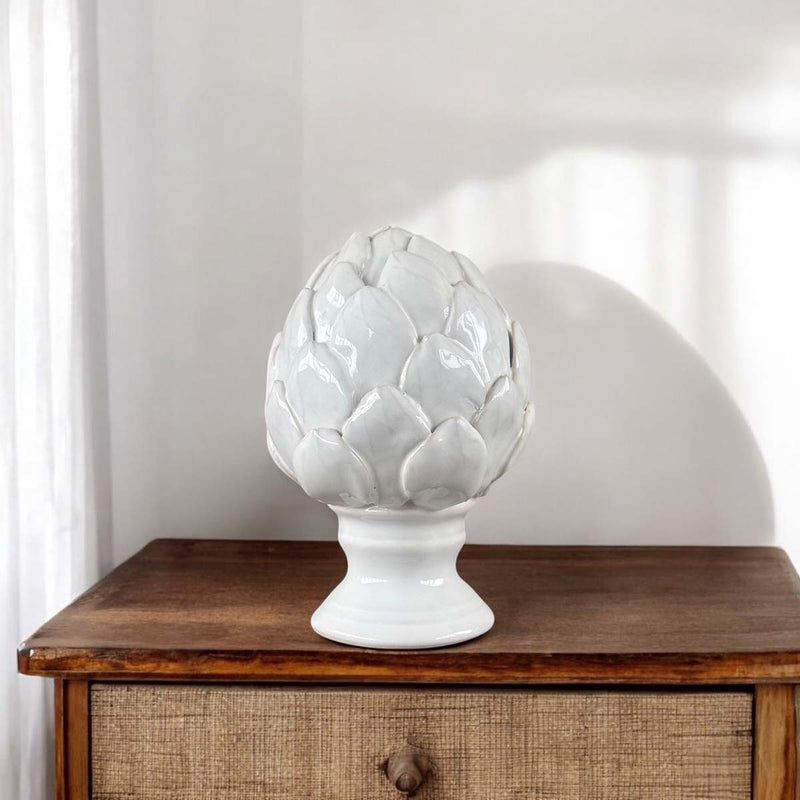 ivory ceramic artichoke