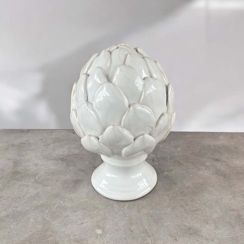 ivory ceramic artichoke