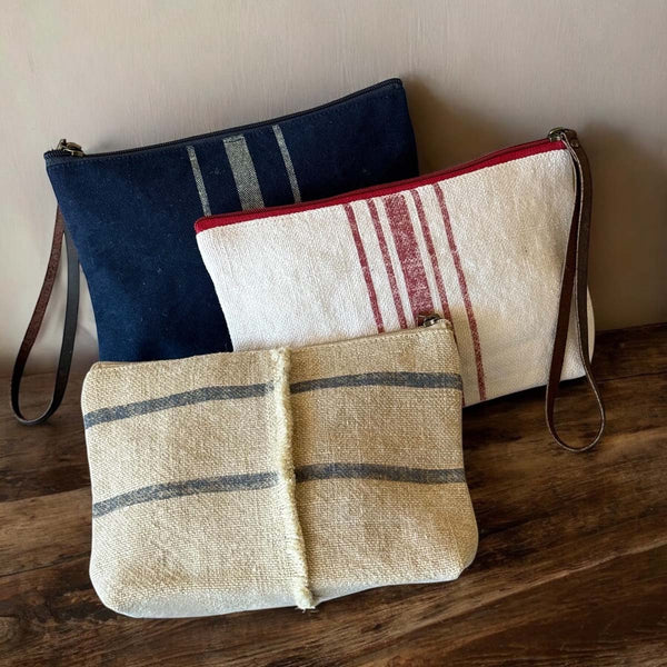 Provence beige cosmetic bag