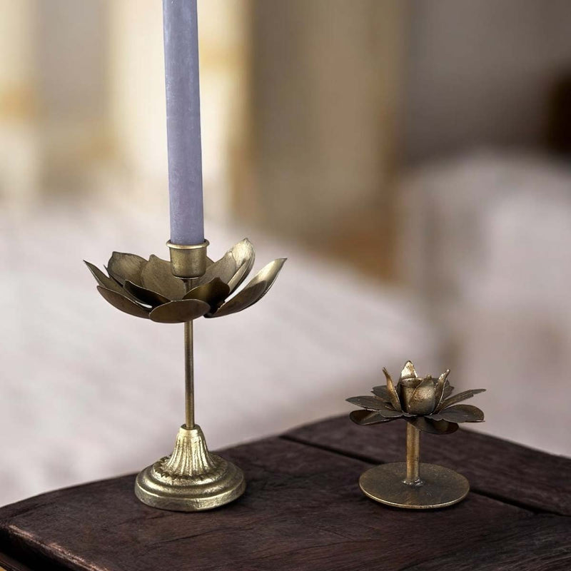 leo small candlestick