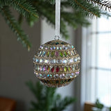 diamante beaded bauble