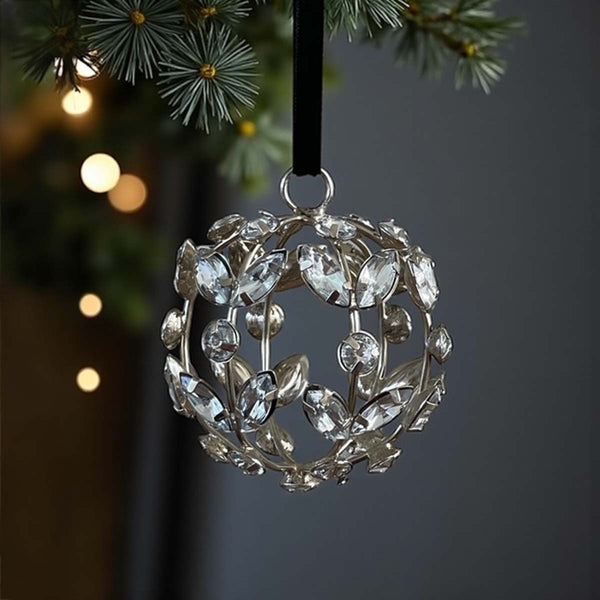 sphere diamond bauble