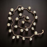 jute bauble garland in bag