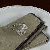 snowflake napkin ring