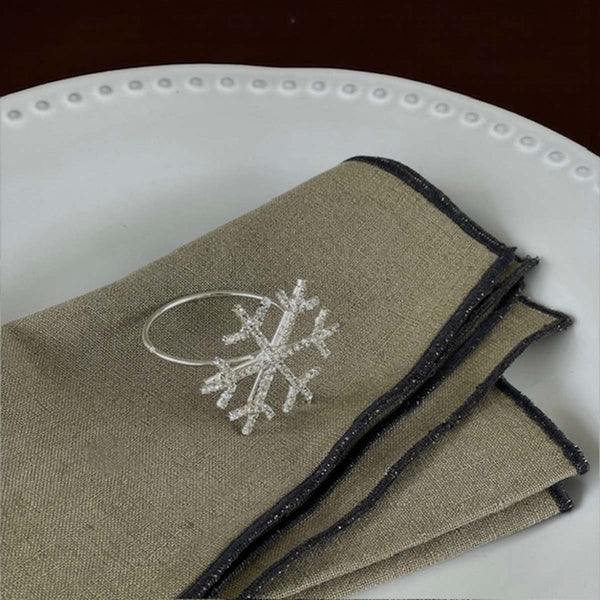 snowflake napkin ring