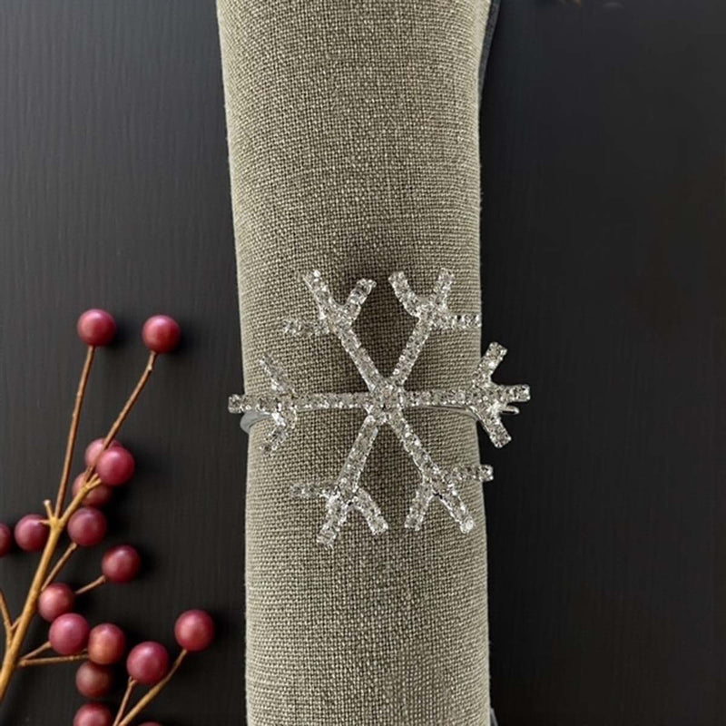 snowflake napkin ring