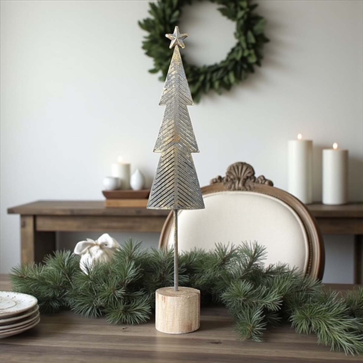 SMALL NORDIC TIN TREE – BIGGIE BEST
