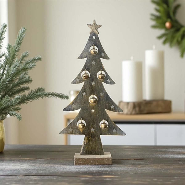 metal tree w bells