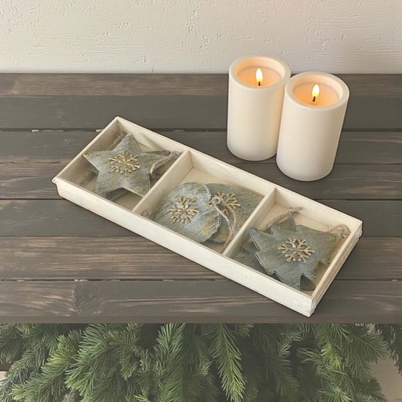 box of metal decs