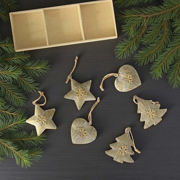 box of metal decs