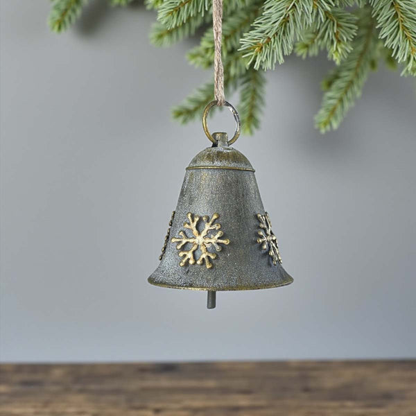 snowflake hanging bell